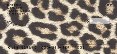 checks animal print